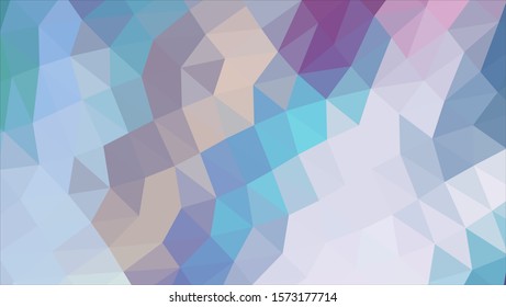 Geometric design. Colorful gradient background. Geometric mosaic, abstract background. Mosaic color background. Mosaic texture. The effect of stained glass. EPS 10 Vector