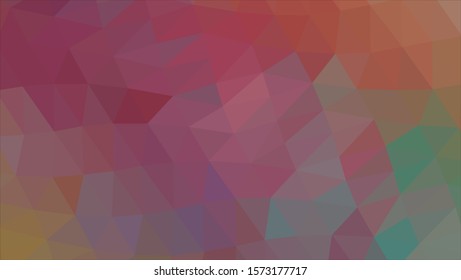 Geometric design. Colorful gradient background. Geometric mosaic, abstract background. Mosaic color background. Mosaic texture. The effect of stained glass. EPS 10 Vector
