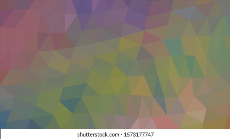 Geometric design. Colorful gradient background. Geometric mosaic, abstract background. Mosaic color background. Mosaic texture. The effect of stained glass. EPS 10 Vector