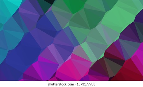 Geometric design. Colorful gradient background. Geometric mosaic, abstract background. Mosaic color background. Mosaic texture. The effect of stained glass. EPS 10 Vector