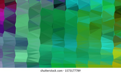 Geometric design. Colorful gradient background. Geometric mosaic, abstract background. Mosaic color background. Mosaic texture. The effect of stained glass. EPS 10 Vector