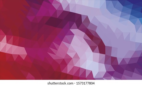 Geometric design. Colorful gradient background. Geometric mosaic, abstract background. Mosaic color background. Mosaic texture. The effect of stained glass. EPS 10 Vector