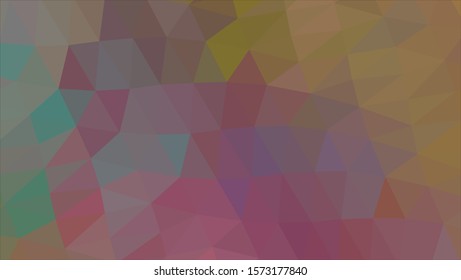 Geometric design. Colorful gradient background. Geometric mosaic, abstract background. Mosaic color background. Mosaic texture. The effect of stained glass. EPS 10 Vector