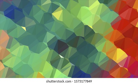 Geometric design. Colorful gradient background. Geometric mosaic, abstract background. Mosaic color background. Mosaic texture. The effect of stained glass. EPS 10 Vector