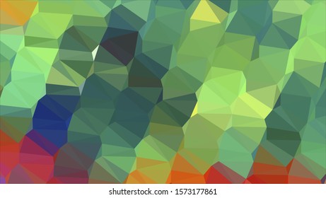 Geometric design. Colorful gradient background. Geometric mosaic, abstract background. Mosaic color background. Mosaic texture. The effect of stained glass. EPS 10 Vector