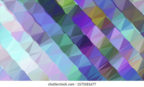 Geometric design. Colorful gradient background. Geometric mosaic, abstract background. Mosaic color background. Mosaic texture. The effect of stained glass. EPS 10 Vector