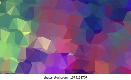 Geometric design. Colorful gradient background. Geometric mosaic, abstract background. Mosaic color background. Mosaic texture. The effect of stained glass. EPS 10 Vector