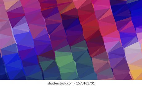 Geometric design. Colorful gradient background. Geometric mosaic, abstract background. Mosaic color background. Mosaic texture. The effect of stained glass. EPS 10 Vector