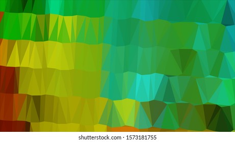 Geometric design. Colorful gradient background. Geometric mosaic, abstract background. Mosaic color background. Mosaic texture. The effect of stained glass. EPS 10 Vector