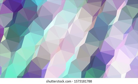 Geometric design. Colorful gradient background. Geometric mosaic, abstract background. Mosaic color background. Mosaic texture. The effect of stained glass. EPS 10 Vector