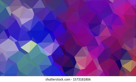 Geometric design. Colorful gradient background. Geometric mosaic, abstract background. Mosaic color background. Mosaic texture. The effect of stained glass. EPS 10 Vector