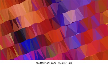 Geometric design. Colorful gradient background. Geometric mosaic, abstract background. Mosaic color background. Mosaic texture. The effect of stained glass. EPS 10 Vector