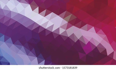 Geometric design. Colorful gradient background. Geometric mosaic, abstract background. Mosaic color background. Mosaic texture. The effect of stained glass. EPS 10 Vector