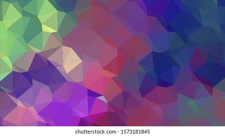 Geometric design. Colorful gradient background. Geometric mosaic, abstract background. Mosaic color background. Mosaic texture. The effect of stained glass. EPS 10 Vector