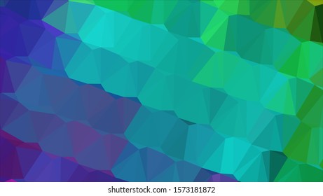 Geometric design. Colorful gradient background. Geometric mosaic, abstract background. Mosaic color background. Mosaic texture. The effect of stained glass. EPS 10 Vector