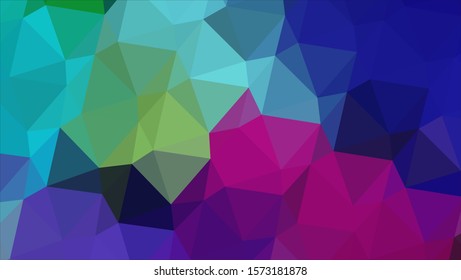 Geometric design. Colorful gradient background. Geometric mosaic, abstract background. Mosaic color background. Mosaic texture. The effect of stained glass. EPS 10 Vector