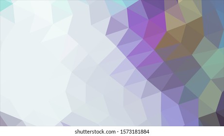Geometric design. Colorful gradient background. Geometric mosaic, abstract background. Mosaic color background. Mosaic texture. The effect of stained glass. EPS 10 Vector
