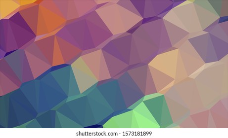 Geometric design. Colorful gradient background. Geometric mosaic, abstract background. Mosaic color background. Mosaic texture. The effect of stained glass. EPS 10 Vector