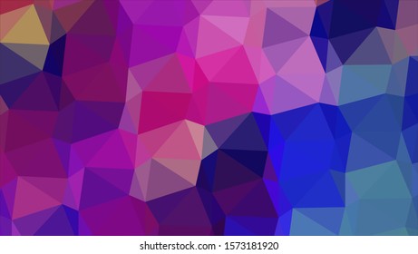 Geometric design. Colorful gradient background. Geometric mosaic, abstract background. Mosaic color background. Mosaic texture. The effect of stained glass. EPS 10 Vector