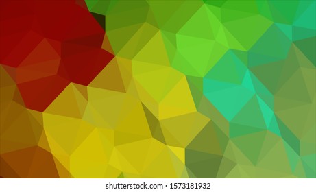 Geometric design. Colorful gradient background. Geometric mosaic, abstract background. Mosaic color background. Mosaic texture. The effect of stained glass. EPS 10 Vector