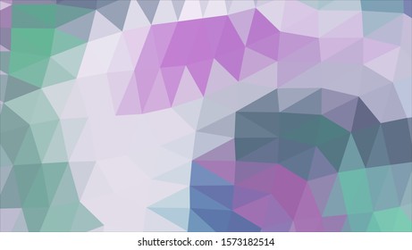 Geometric design. Colorful gradient background. Geometric mosaic, abstract background. Mosaic color background. Mosaic texture. The effect of stained glass. EPS 10 Vector