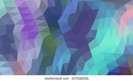 Geometric design. Colorful gradient background. Geometric mosaic, abstract background. Mosaic color background. Mosaic texture. The effect of stained glass. EPS 10 Vector