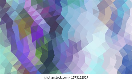 Geometric design. Colorful gradient background. Geometric mosaic, abstract background. Mosaic color background. Mosaic texture. The effect of stained glass. EPS 10 Vector