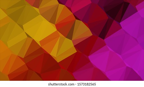 Geometric design. Colorful gradient background. Geometric mosaic, abstract background. Mosaic color background. Mosaic texture. The effect of stained glass. EPS 10 Vector