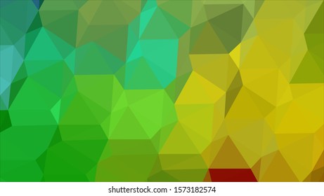 Geometric design. Colorful gradient background. Geometric mosaic, abstract background. Mosaic color background. Mosaic texture. The effect of stained glass. EPS 10 Vector