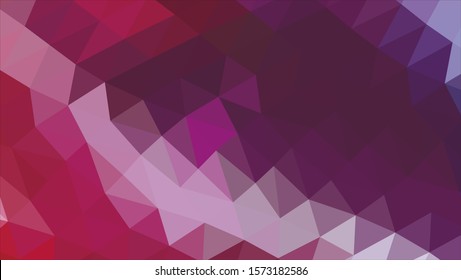 Geometric design. Colorful gradient background. Geometric mosaic, abstract background. Mosaic color background. Mosaic texture. The effect of stained glass. EPS 10 Vector