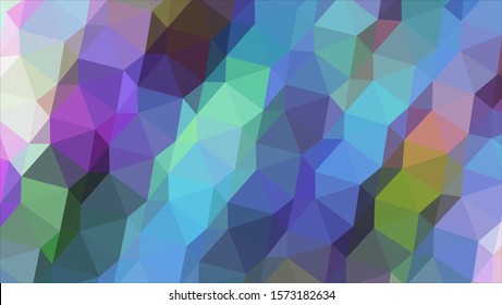 Geometric design. Colorful gradient background. Geometric mosaic, abstract background. Mosaic color background. Mosaic texture. The effect of stained glass. EPS 10 Vector