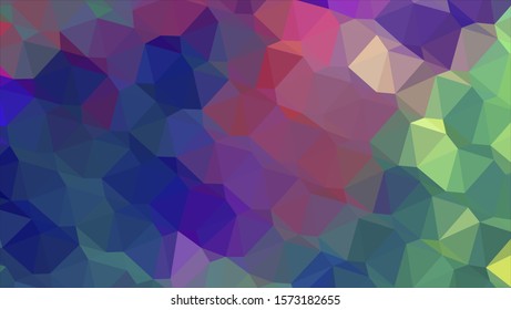 Geometric design. Colorful gradient background. Geometric mosaic, abstract background. Mosaic color background. Mosaic texture. The effect of stained glass. EPS 10 Vector