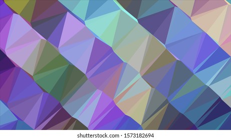 Geometric design. Colorful gradient background. Geometric mosaic, abstract background. Mosaic color background. Mosaic texture. The effect of stained glass. EPS 10 Vector