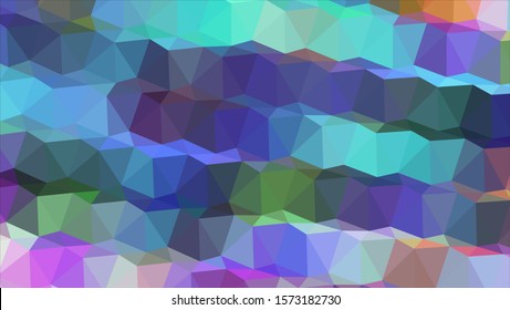 Geometric design. Colorful gradient background. Geometric mosaic, abstract background. Mosaic color background. Mosaic texture. The effect of stained glass. EPS 10 Vector
