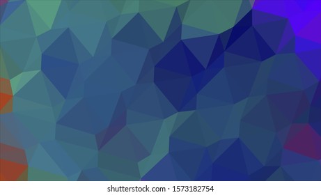 Geometric design. Colorful gradient background. Geometric mosaic, abstract background. Mosaic color background. Mosaic texture. The effect of stained glass. EPS 10 Vector