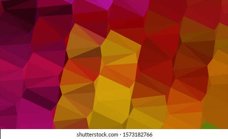 Geometric design. Colorful gradient background. Geometric mosaic, abstract background. Mosaic color background. Mosaic texture. The effect of stained glass. EPS 10 Vector