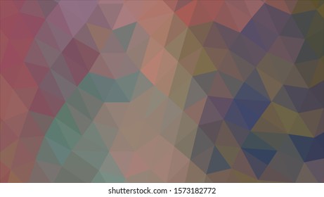 Geometric design. Colorful gradient background. Geometric mosaic, abstract background. Mosaic color background. Mosaic texture. The effect of stained glass. EPS 10 Vector