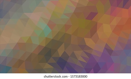 Geometric design. Colorful gradient background. Geometric mosaic, abstract background. Mosaic color background. Mosaic texture. The effect of stained glass. EPS 10 Vector