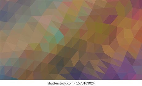 Geometric design. Colorful gradient background. Geometric mosaic, abstract background. Mosaic color background. Mosaic texture. The effect of stained glass. EPS 10 Vector