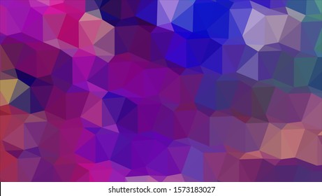 Geometric design. Colorful gradient background. Geometric mosaic, abstract background. Mosaic color background. Mosaic texture. The effect of stained glass. EPS 10 Vector