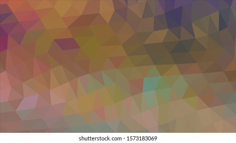 Geometric design. Colorful gradient background. Geometric mosaic, abstract background. Mosaic color background. Mosaic texture. The effect of stained glass. EPS 10 Vector
