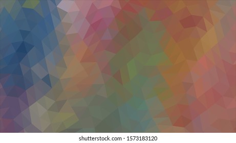 Geometric design. Colorful gradient background. Geometric mosaic, abstract background. Mosaic color background. Mosaic texture. The effect of stained glass. EPS 10 Vector