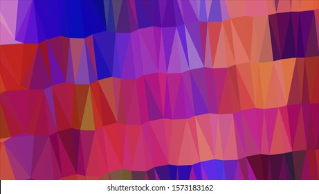 Geometric design. Colorful gradient background. Geometric mosaic, abstract background. Mosaic color background. Mosaic texture. The effect of stained glass. EPS 10 Vector