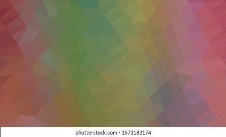 Geometric design. Colorful gradient background. Geometric mosaic, abstract background. Mosaic color background. Mosaic texture. The effect of stained glass. EPS 10 Vector