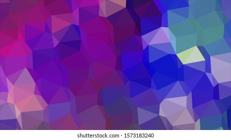 Geometric design. Colorful gradient background. Geometric mosaic, abstract background. Mosaic color background. Mosaic texture. The effect of stained glass. EPS 10 Vector