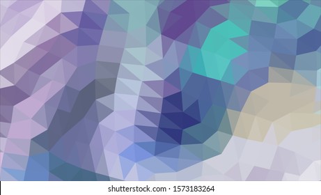 Geometric design. Colorful gradient background. Geometric mosaic, abstract background. Mosaic color background. Mosaic texture. The effect of stained glass. EPS 10 Vector