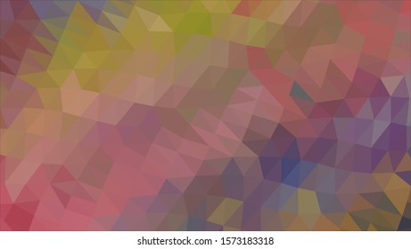 Geometric design. Colorful gradient background. Geometric mosaic, abstract background. Mosaic color background. Mosaic texture. The effect of stained glass. EPS 10 Vector