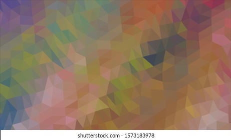 Geometric design. Colorful gradient background. Geometric mosaic, abstract background. Mosaic color background. Mosaic texture. The effect of stained glass. EPS 10 Vector