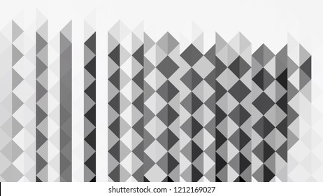 Geometric design. Colorful gradient mosaic background. Geometric triangle, mosaic, abstract background. Mosaic, one-color background. Mosaic texture. The effect of stained glass. EPS 10 Vector