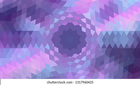 Geometric design. Colorful gradient mosaic background. Geometric triangle, mosaic, abstract background. Mosaic, one-color background. Mosaic texture. The effect of stained glass. EPS 10 Vector